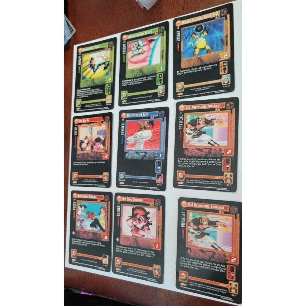 Dragon Ball GT CCG TCG Lot of 15 Cards - Non-Holo LP/MP